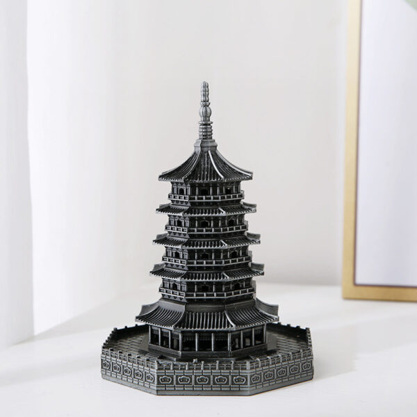 نموذج Leifeng Pagoda مصنوع يدويًا الهدايا التذكارية للزينة المنزلية
