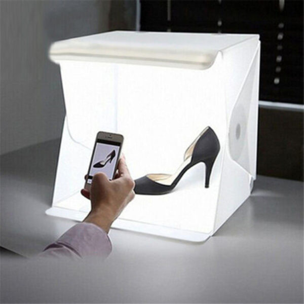Mini portable 20/30/40cm studio photography shooting table, folding softbox for photography.