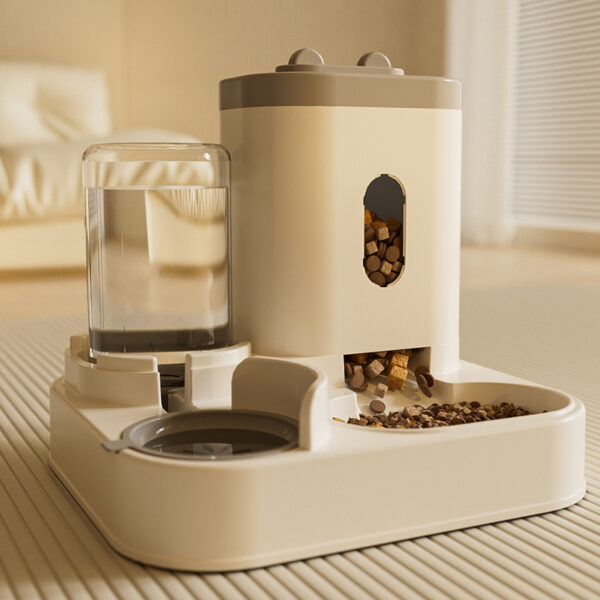 Cat and dog water dispenser, automatic feeder for cat food, cat and dog bowls, food storage bucket, dog water dispenser, pet supplies