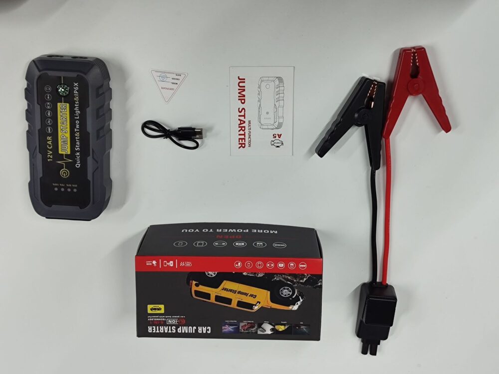 【Global Selection】 Car jump starter automotive emergency start power portable battery jump start - Image 7