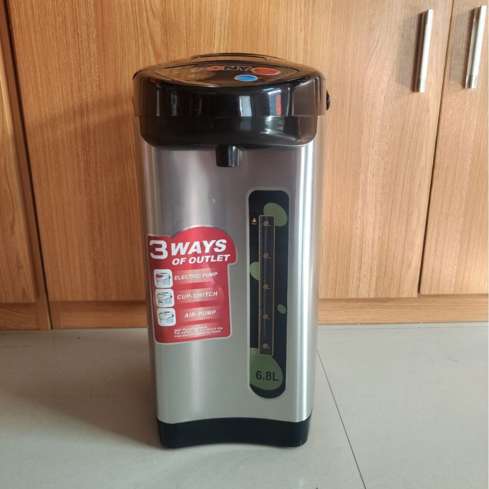 Foreign trade cross-border European standard, British standard, American standard 110V constant temperature electric kettle 6.8L large capacity integrated thermal insulation hot water pot. - Image 4