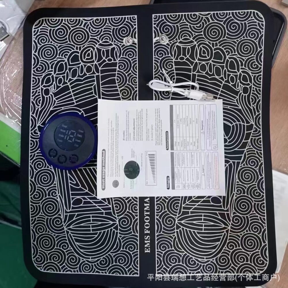 Foot massage mat, foot massager, pulse smart massage pad, foot therapy machine, home foot massage mat, miracle massage gadget. - Image 4