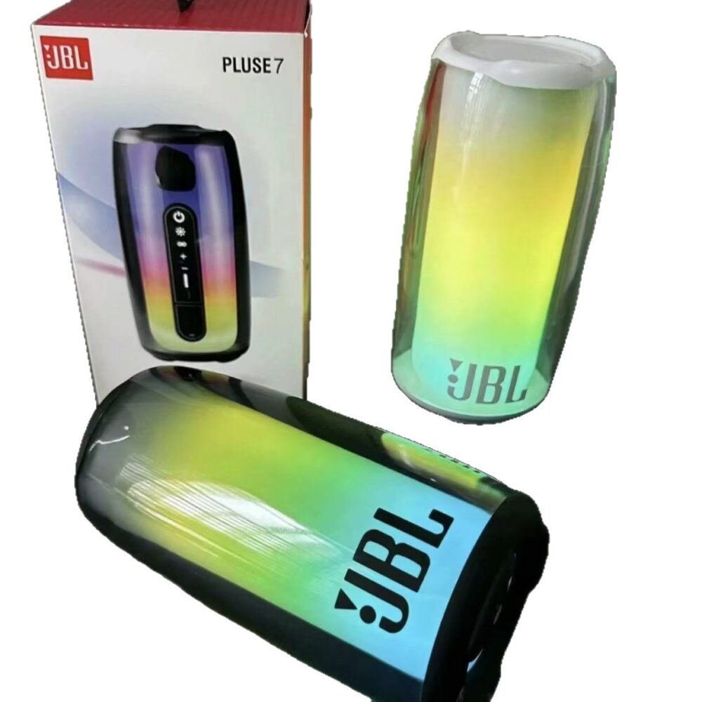 ⁦مكبر صوت بلوتوث JB PULSE7 المخصص للتجارة الخارجية، مكبر الصوت المتمايل 6، ضوء ملون، نسخة مميزة، مضخم صوت محمول مع صوت جهير عميق.⁩ - الصورة ⁦5⁩