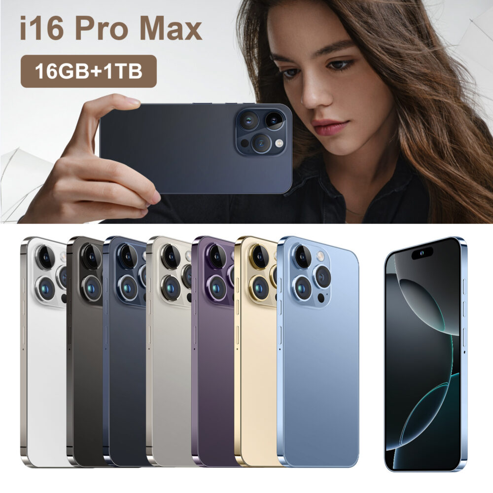 Cross-border mobile new model I16 Pro Max 16+1TB Dynamic Island Android 8.1 hot-selling smart phone - Image 2