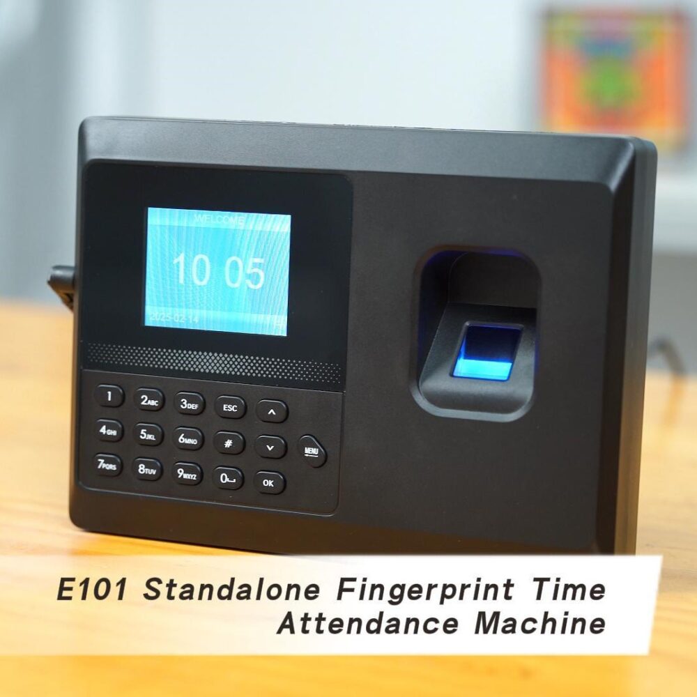 Factory customized fingerprint attendance machine standalone version, employees can choose from 30 foreign languages in Chinese and English. - Image 7