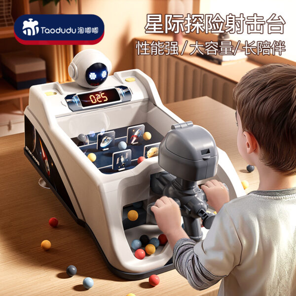 Taodudu electric marble shooting game machine training attention educational toy for boys wholesale for Children's Day gifts.