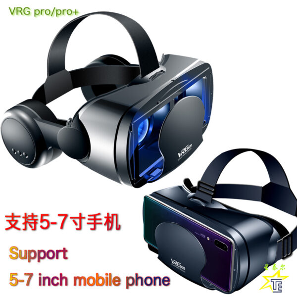 نظارات VR للحماية من الأشعة الزرقاء VRGPRO للهواتف الذكية، خوذة واقع افتراضي ثلاثية الأبعاد، الأكثر مبيعًا في التجارة الخارجية.