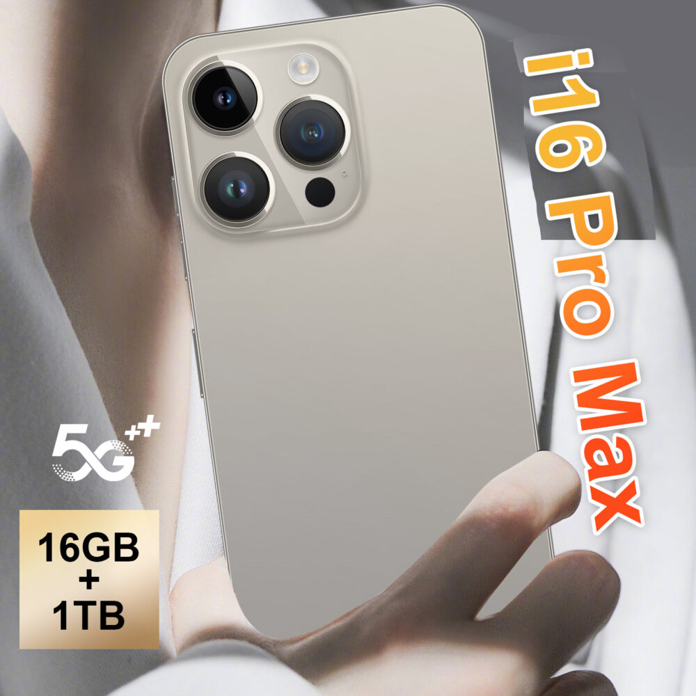 Cross-border mobile new model I16 Pro Max 16+1TB Dynamic Island Android 8.1 hot-selling smart phone - Image 4