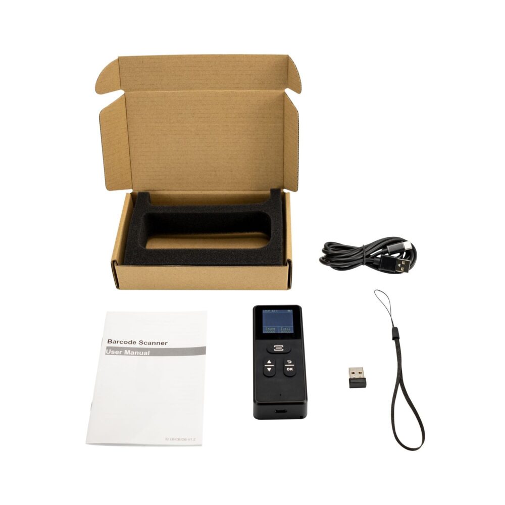 Bluetooth barcode scanner portable wireless barcode scanner 1D 2D express logistics warehousing scanning gun - Image 5